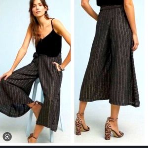 Anthropologie wide leg pants